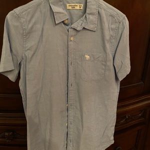 Boys ss button down shirt